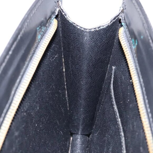 LOUIS VUITTON Epi Pochette Homme Clutch Bag Black Noir M52522 LV Auth 139251 - Picture 10 of 16